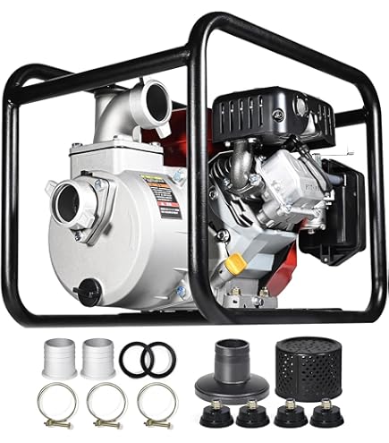 Amazon | 2インチエンジン ポンプ5.5馬力50mm(2inch),TEZUKA製